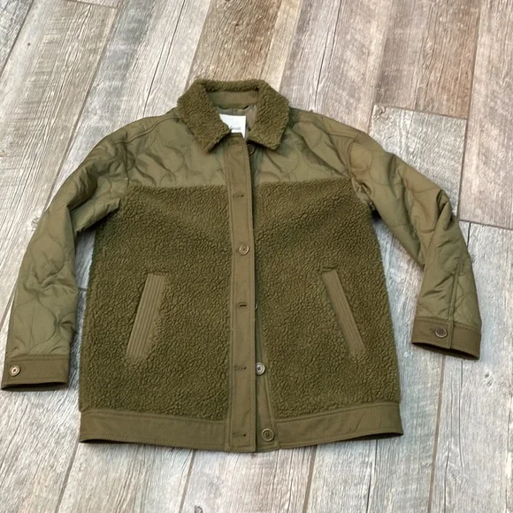 Madewell Jackets Coats Madewell Hybrid Sherpa Jacket S